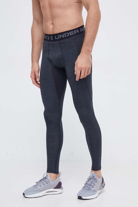 Under Armour legginsy treningowe dzianina szary 1379821