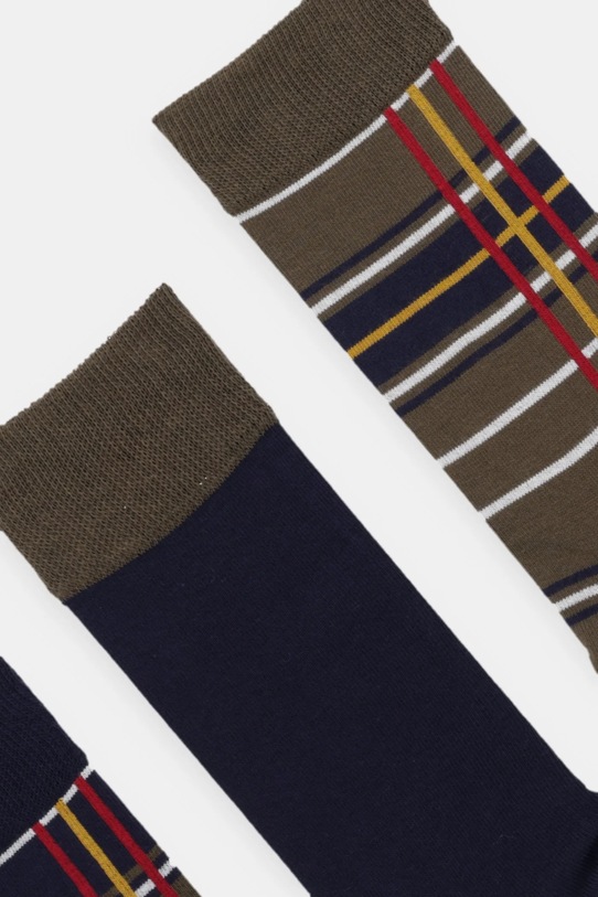 Barbour skarpetki 3-pack MGS0071 granatowy AA00