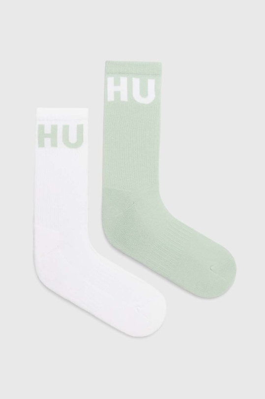 HUGO skarpetki 2-pack skarpetki długie zielony 50510810