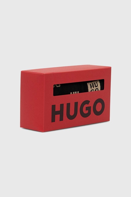 Odzież HUGO skarpetki 2-pack 50502015 czarny