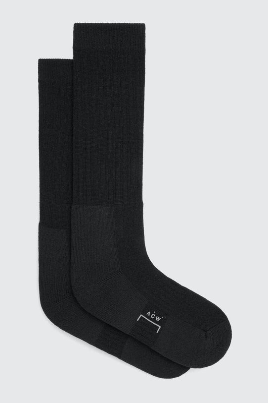Ponožky A-COLD-WALL* LONG ARMY SOCK dlhé ponožky čierna ACWMSK036