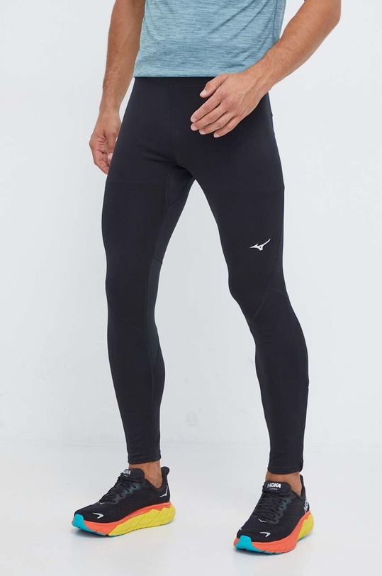 Κολάν για τρέξιμο Mizuno Warmalite με ελαστάν μαύρο J2GBA503