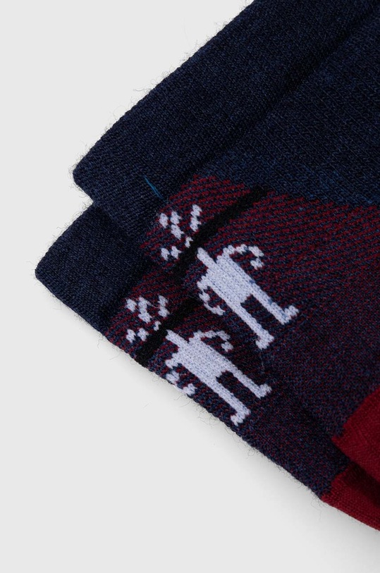 Smartwool skarpetki Run Zero Cushion SW001653 granatowy SS25