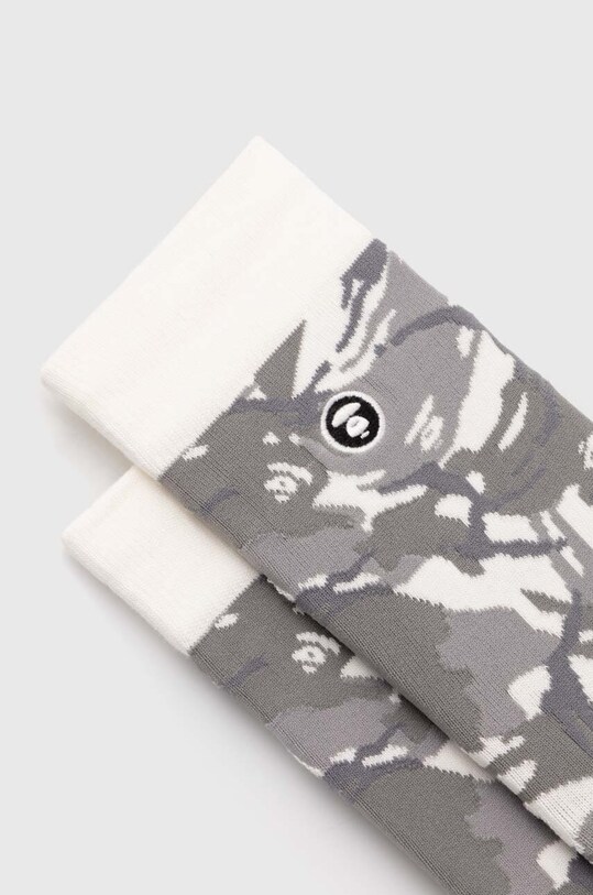 AAPE socks Basic Camo ASO4293 white SS24
