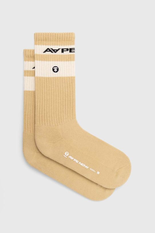 Κάλτσες AAPE Rib w/ Stripe