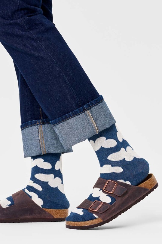 Ruházat Happy Socks zokni Cloudy Sock P000039 sötétkék
