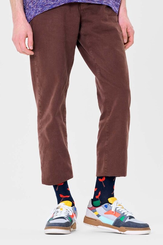 Odzież Happy Socks skarpetki Sausage Sock P000042 granatowy