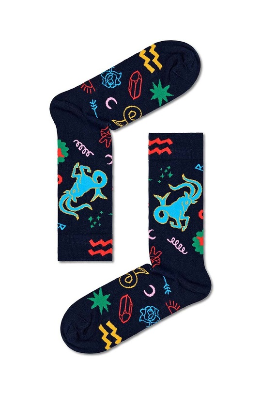 Happy Socks zokni Zodiac Capricorn hosszúszárú zokni sötétkék P000148