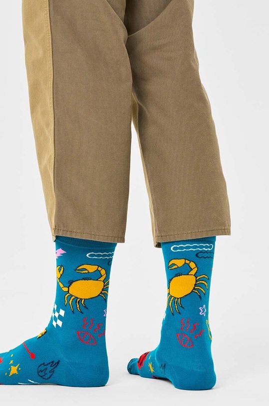Ruházat Happy Socks zokni Zodiac Cancer P000142 kék