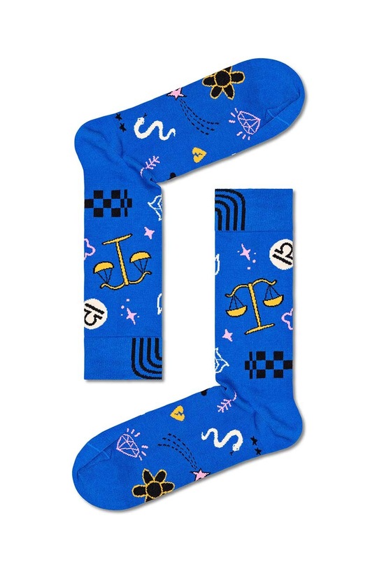Ponožky Happy Socks Zodiac Libra dlhé ponožky modrá P000145