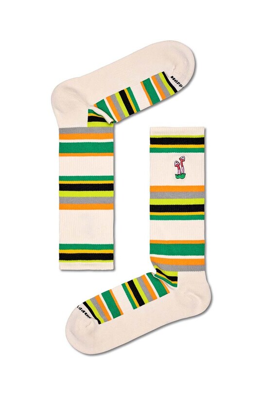 Happy Socks skarpetki Always Grow Crew Sock skarpetki długie beżowy P000209