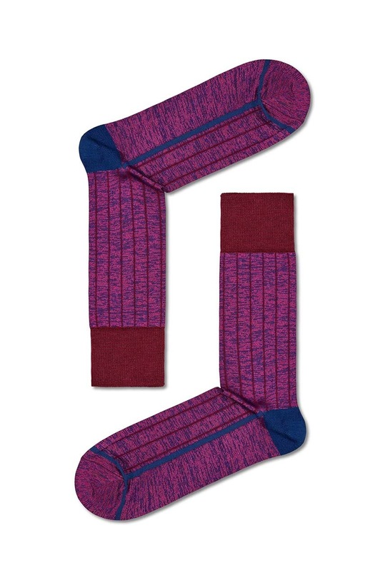 Ponožky Happy Socks Dressed Minimal Compact Sock dlhé ponožky fialová P000238