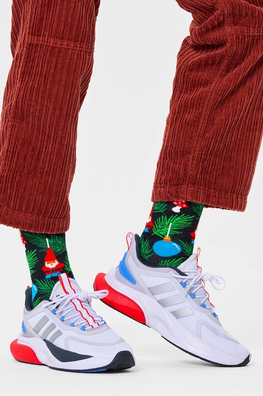 Oblečenie Ponožky Happy Socks Christmas Tree Decoration Sock P000260 čierna