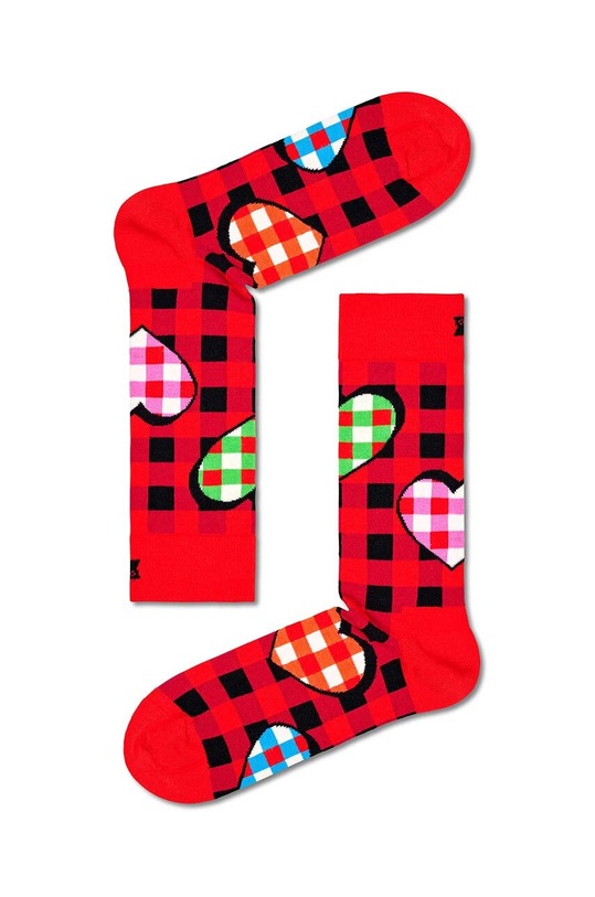 Κάλτσες Happy Socks Bauble Sock Gift Box P000331 κόκκινο AW23