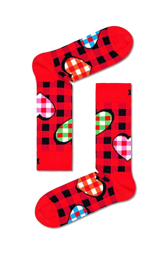 Κάλτσες Happy Socks Bauble Sock Gift Box P000331 κόκκινο AW23