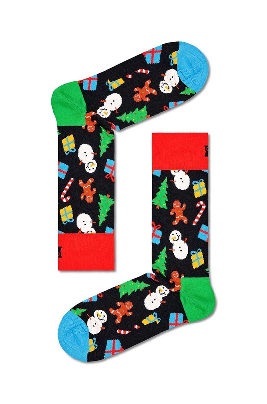 Κάλτσες Happy Socks Christmas 4-pack P000329 πολύχρωμο AW23