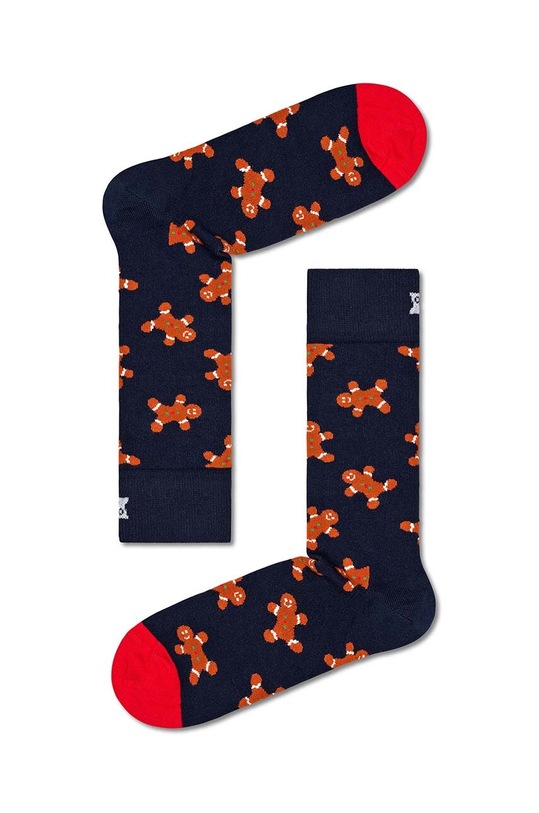 Κάλτσες Happy Socks Christmas 4-pack πολύχρωμο P000329