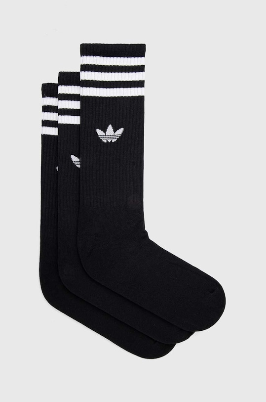 Носки adidas Originals 3 шт длинные носки чёрный IL5015