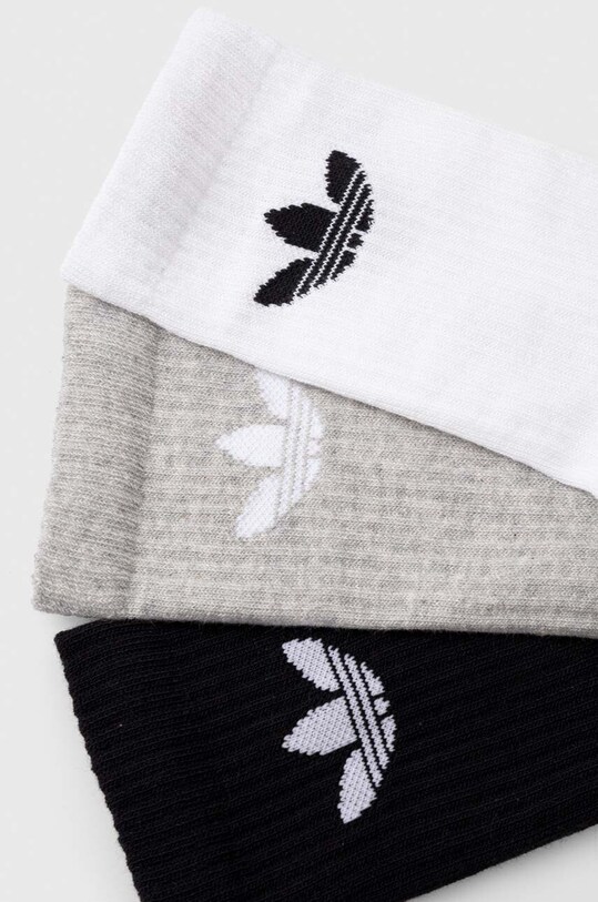 adidas Originals skarpetki 6-pack Trefoil IJ5620 biały SS24