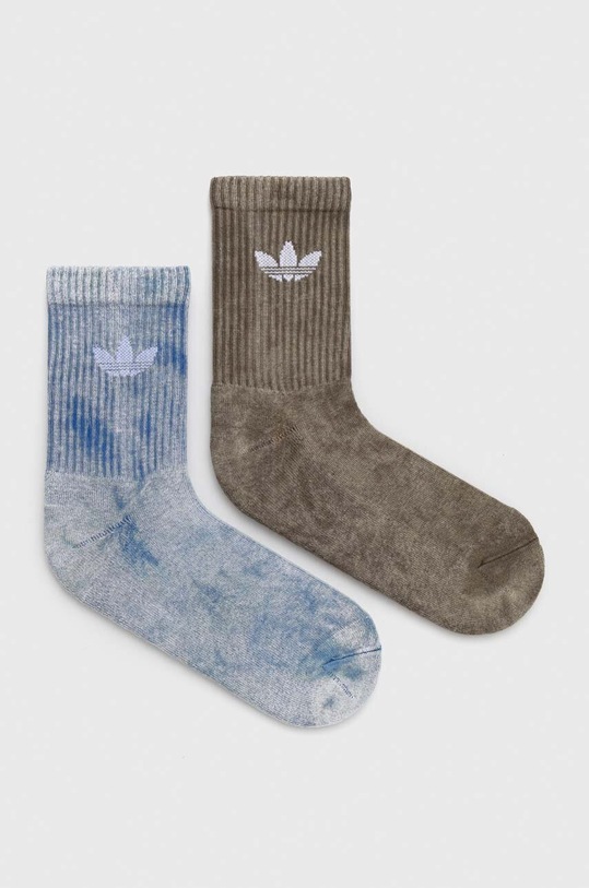 Носки adidas Originals 2 шт длинные носки голубой IJ6673