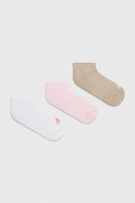 Čarape adidas Performance 3-pack niske čarape bijela IJ8241
