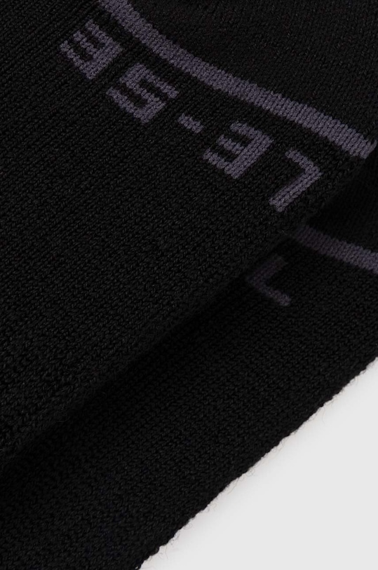 Jack Wolfskin gyapjú zokni Hike Merino 1911491 fekete AW23