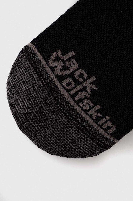 Κάλτσες Jack Wolfskin Urban Merino 2-pack 1911701 μαύρο AW23