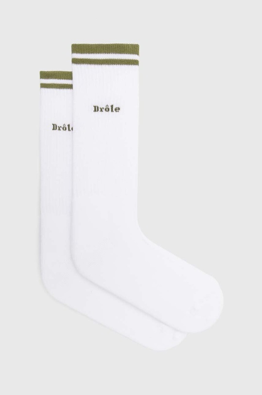 Drôle de Monsieur socks La Chaussette Drôle all-over print white C.SK100.CO024.KK