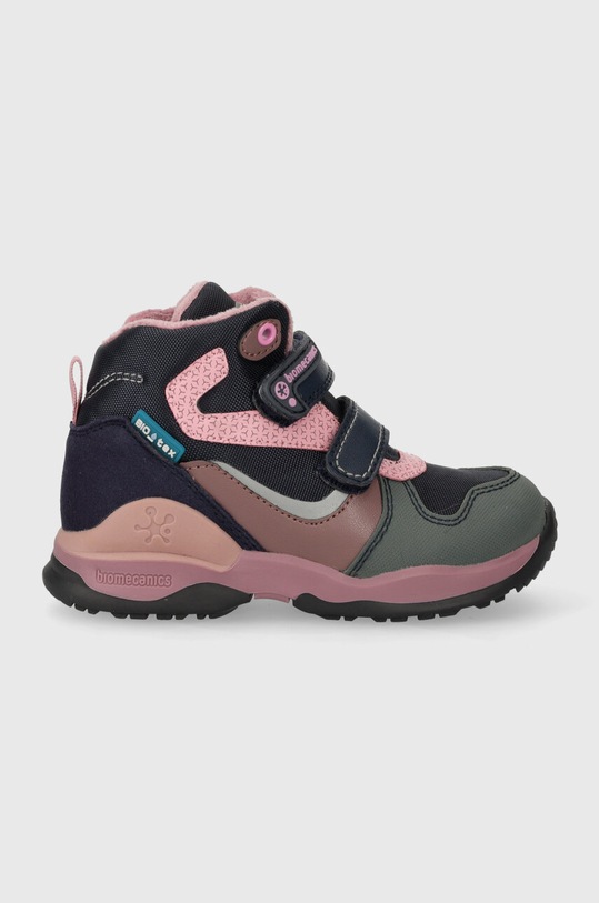 Biomecanics buty zimowe dziecięce imitacja skóry licowej niebieski 231250.24.27