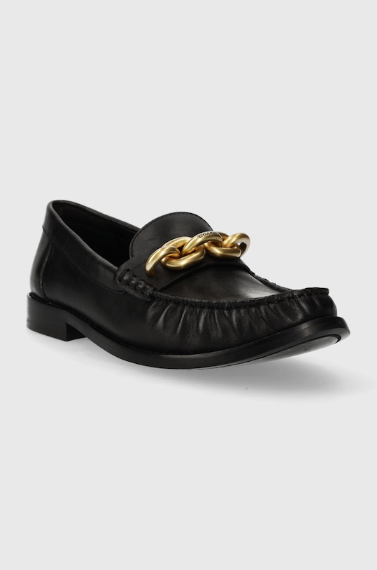 Kožené mokasíny Coach Jess CK008.ON9 čierna AW23