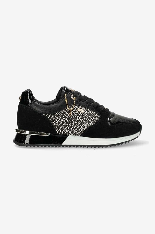 Mexx sneakersy Fleur imitacja skóry licowej czarny MXK035803W