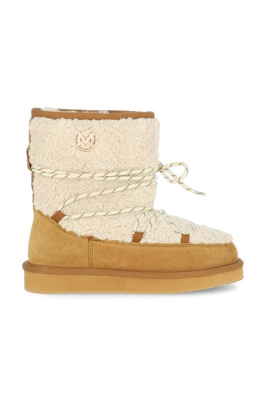 Snehule Mexx Melo Moon semišová koža béžová MXCH020901W