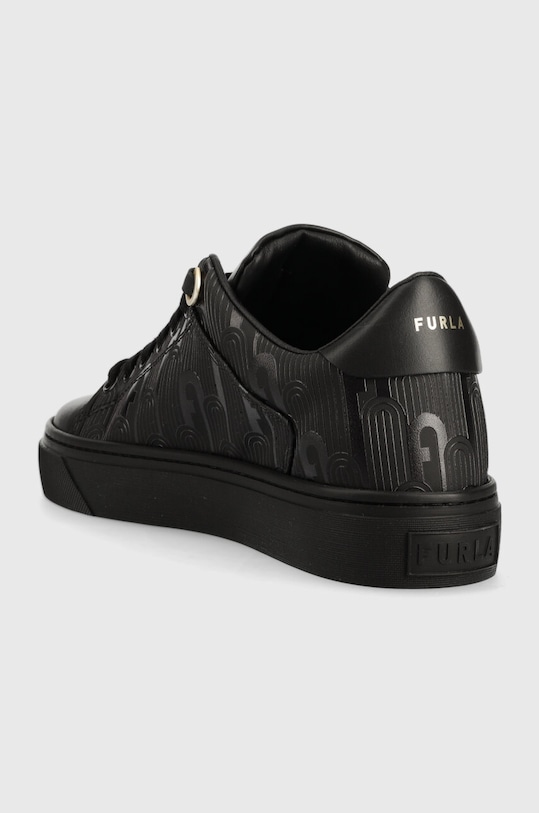 Обувки Кожени маратонки Furla Hikaia Low YE51HKL.BX0072.O6000 черен