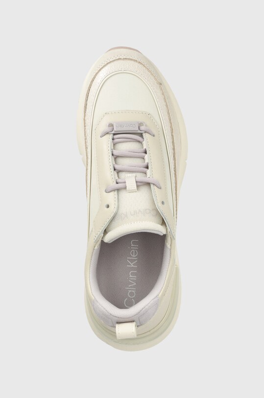 Маратонки Calvin Klein FLEXI RUNNER LACE UP бял HW0HW01581