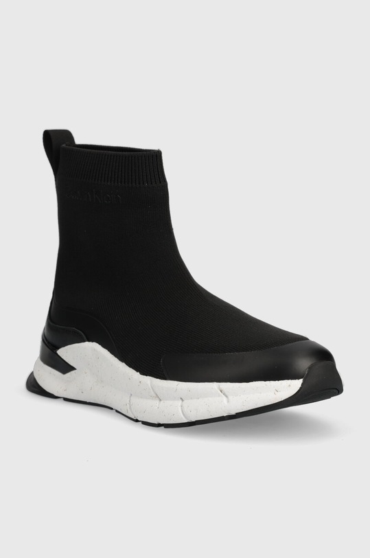 Sneakers Calvin Klein LEGGERISSIMA SOCK BO HW0HW01589 μαύρο AW23