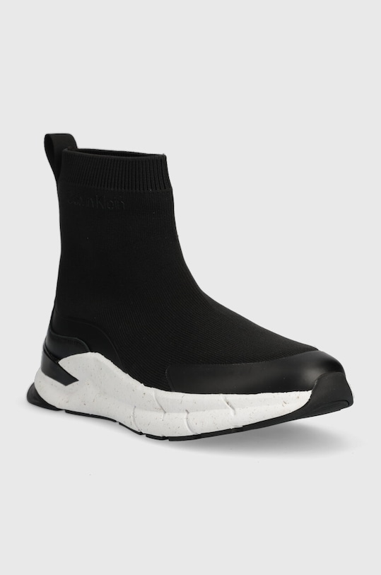Sneakers Calvin Klein LEGGERISSIMA SOCK BO HW0HW01589 μαύρο AW23