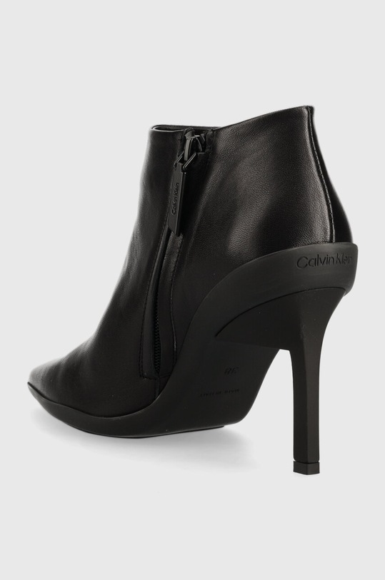 Obuća Kožne gležnjače Calvin Klein WRAP STILETTO ANKLE HW0HW01600 crna