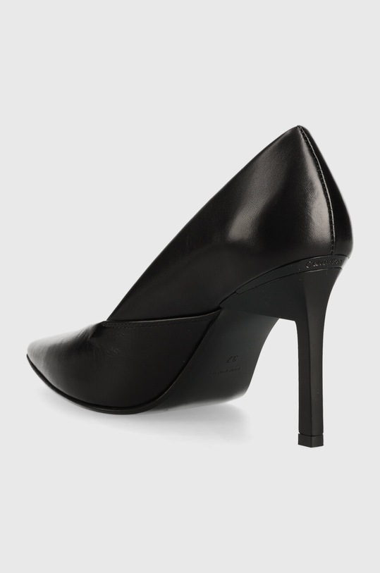 Παπούτσια Δερμάτινες γόβες Calvin Klein GEO STILETTO PUMP 90 HW0HW01769 μαύρο