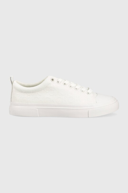 Calvin Klein tenisówki VULC LACE UP - MONO Planet friendly biały HW0HW01777