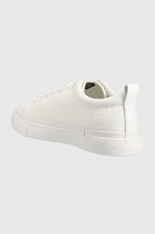 Obuv Tenisky Calvin Klein VULC LACE UP - MONO HW0HW01777 biela