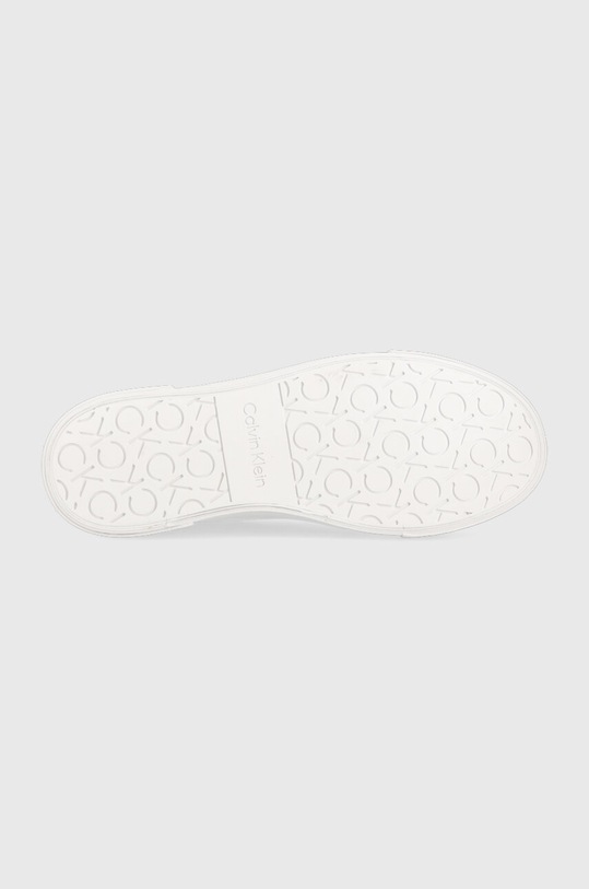 Tenisky Calvin Klein VULC LACE UP - MONO HW0HW01777 biela