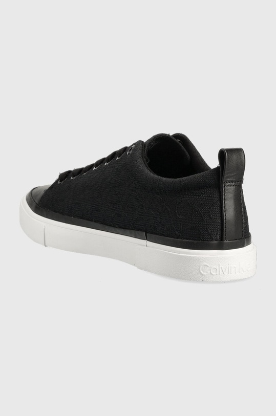 Boty Tenisky Calvin Klein VULC LACE UP - MONO HW0HW01777 černá