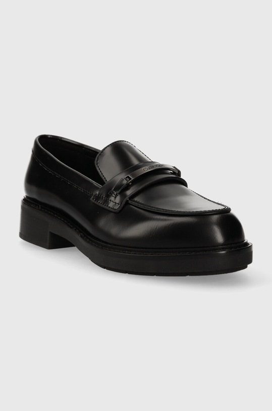 Calvin Klein mokasyny RUBBER SOLE LOAFER W HW0HW01791 czarny AW23