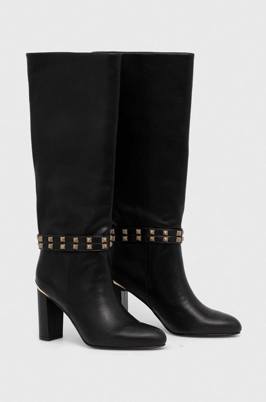 Just Cavalli ghete de piele 75RA3S61ZP274899 negru AW23
