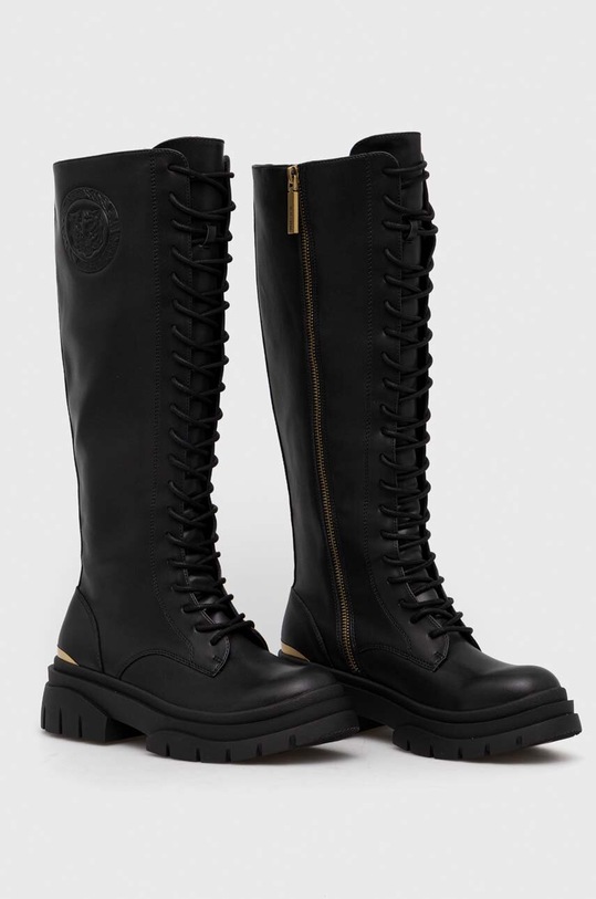 Just Cavalli cizme 75RA3S83ZS984899 negru AW23