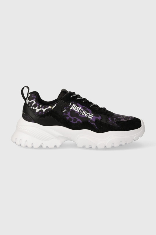 Just Cavalli sneakers pelle scamosciata nero 75RA3SL1ZP371LS1