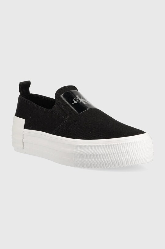 Кеди Calvin Klein Jeans BOLD VULC FLATF SLIP YW0YW01040 чорний AW23