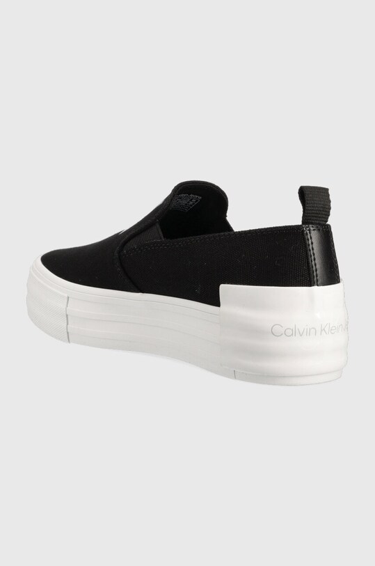 Obuwie Calvin Klein Jeans tenisówki BOLD VULC FLATF SLIP YW0YW01040 czarny