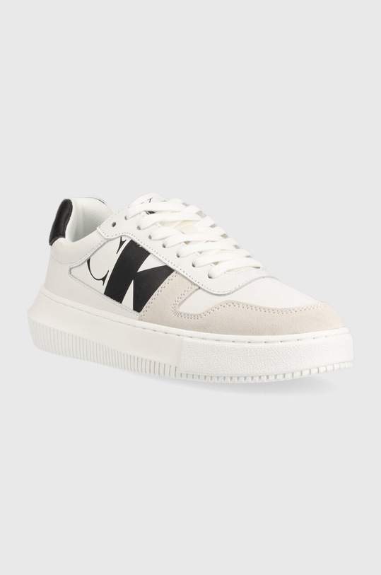 Кросівки Calvin Klein Jeans CHUNKY CUPSOLE LACEU YW0YW01046 білий AW23