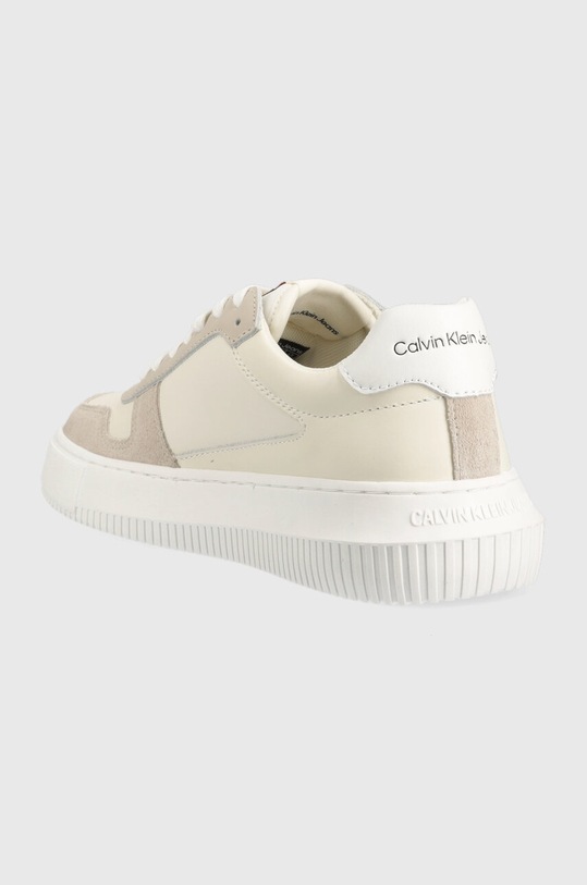 Obuwie Calvin Klein Jeans sneakersy CHUNKY CUPSOLE LACEU YW0YW01046 beżowy